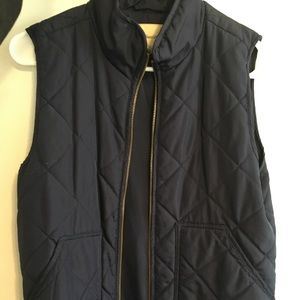 Navy polyester Vest